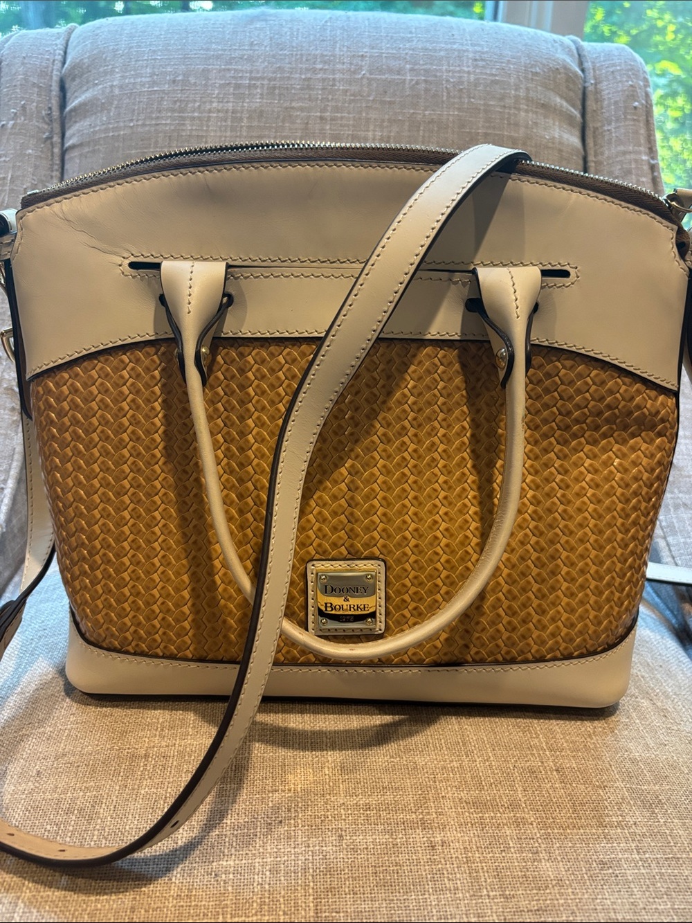 Dooney & Bourke Beacon Textured leather dome multi way bag - Picture 15 of 15